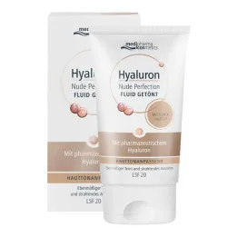 Hyaluron Nude Perfection tonet væske LSF 20 medium, 50 ml