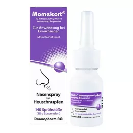 MOMEKORT 50 μg/spray næsespray suspension 140 voksne, 18 g