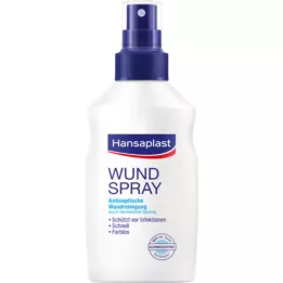 HANSAPLAST Sårspray til antiseptisk sårrensning, 100 ml