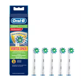 ORAL B Cross Action bakteriebeskyttelsesbørstehoveder, 5 stk