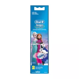 ORAL B Børstehoveder Stages Power Frozen, 2 stk