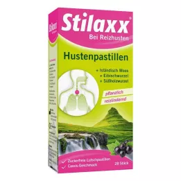 STILAXX Hostetabletter islandsk mos, 28 stk
