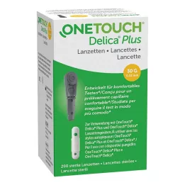 ONE TOUCH Delica Plus nålelancetter, 200 stk