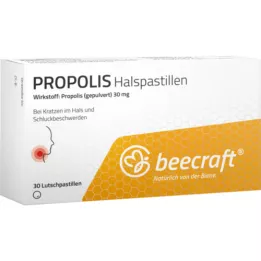 BEECRAFT Propolis halstabletter, 30 stk