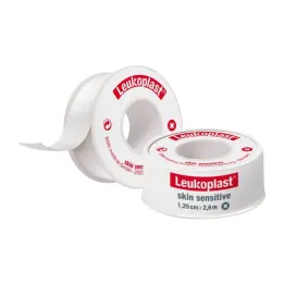Leukoplast® hudfølsom 1,25 cm x 2,6 m, 1 stk