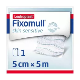 FIXOMULL Hudfølsom 5 cmx5 m, 1 stk