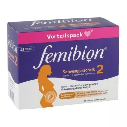 FEMIBION 2 Graviditetskombinationspakke, 2X84 stk