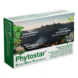 PHYTOSTAR Baldrian Citronmelisse Passionsblomst 150/125/110mg, 30 stk