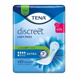 TENA LADY Diskrete indsatser ekstra, 20 stk