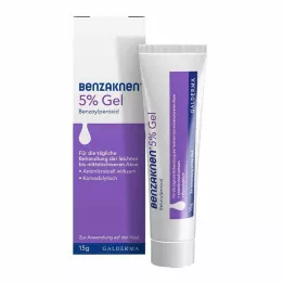 BENZAKNEN 5 % gel, 15 ml