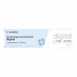 CYCLOTEST Digital graviditetstest 25 mlU/ml, 1 stk