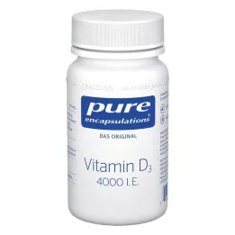 PURE ENCAPSULATIONS Vitamin D3 4000 IE kapsler, 30 stk