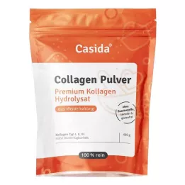 COLLAGEN PULVER Collagen Hydrolysat Peptides Oksekød, 480 g
