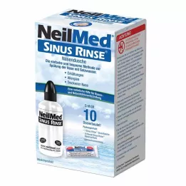 NEILMED Sinus Skyl Nas.du.+Nas.Sp.Salz 10 DosBtl, 1 P