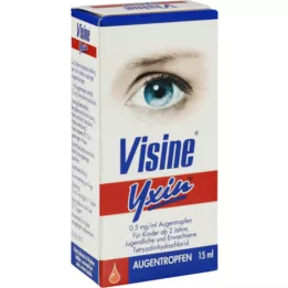 VISINE Yxin 0,5 mg/ml øjendråber, 15 ml
