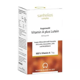 SANHELIOS Augenwohl Vitamin A plus Lutein Kapsler, 60 stk