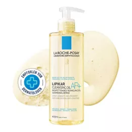 ROCHE-POSAY Lipikar bruse- og badeolie AP+, 400 ml
