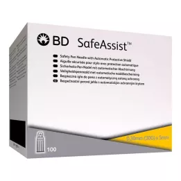 BD SAFEASSIST Sikkerhedspennåle 30 G 5 mm, 100 stk