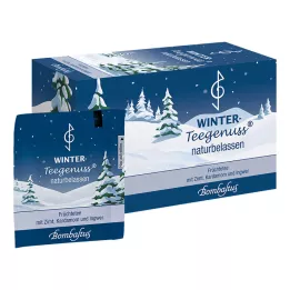 WINTER-TEEGENUSS Kanel Kardemomme Ingefær Filterposer, 20X2,5 g