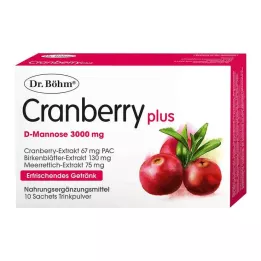 DR.BÖHM Tranebær plus granulat, 10 stk