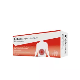 KOHLE Dr.Mann 250 mg tabletter, 20 stk