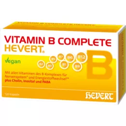 VITAMIN B COMPLETE Hevert kapsler, 120 stk