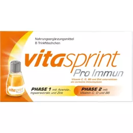 VITASPRINT Pro Immun drikkeflasker, 8 stk