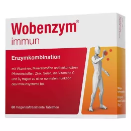 WOBENZYM immun gastro-resistente tabletter, 60 stk