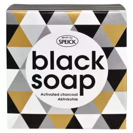 MADE BY SPEICK Sort sæbe Aktiveret kulsæbe, 100 g