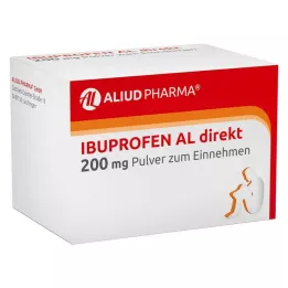 IBUPROFEN AL direkte 200 mg pulver til oral brug, 20 stk