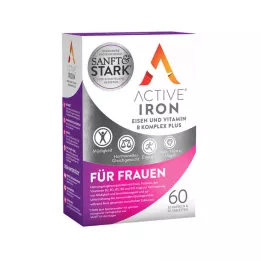 ACTIVE IRON Jern og Vitamin B Complex plus, 60 stk
