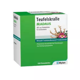 TEUFELSKRALLE MADAUS Filmovertrukne tabletter, 100 stk