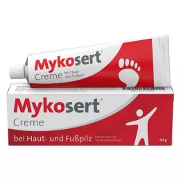 MYKOSERT Creme til hud- og fodsvamp, 50 g