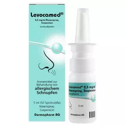 LEVOCAMED 0,5 mg/ml næsespraysuspension, 5 ml