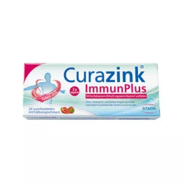CURAZINK ImmunPlus sugetabletter, 20 stk