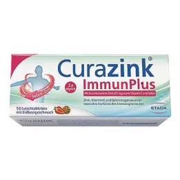 CURAZINK ImmunPlus sugetabletter, 50 stk
