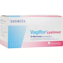 VAGIFLOR Cystimed D-Mannose Brewer-tabletter, 14 timer