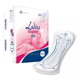 PARAM LADIES EXKLUSIV Inkontinensindlæg super, 20 stk