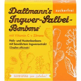 DALLMANNS Ginger Sage Bonbons, 37 g