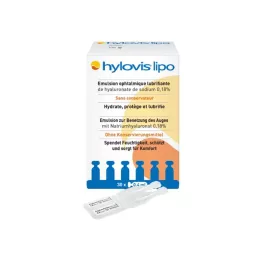 HYLOVIS lipo øjendråber enkeltdosispipetter, 30X0,4 ml