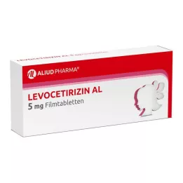 LEVOCETIRIZIN AL 5 mg filmovertrukne tabletter, 20 stk