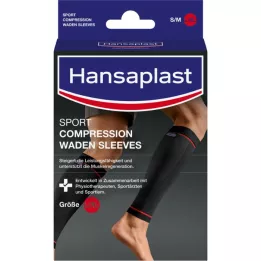 HANSAPLAST Sport Compression Calf Sleeves Str. L, 2 stk