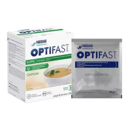 OPTIFAST Suppe Grøntsagspulver, 8X55 g