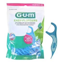GUM Easy-Flossers tandtråd inkl. holder, 90 stk