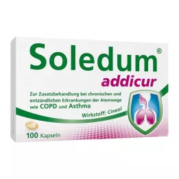 SOLEDUM addicur 200 mg gastro-resistente bløde kapsler, 100 stk