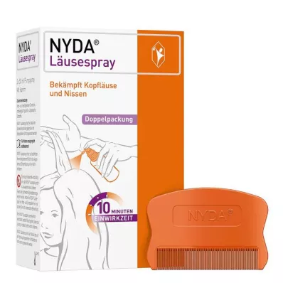 NYDA Lusespray, 2X50 ml NYDA Lusespray, 2X50 ml