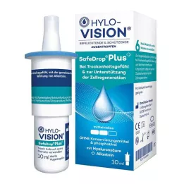 HYLO-VISION SafeDrop Plus øjendråber, 10 ml