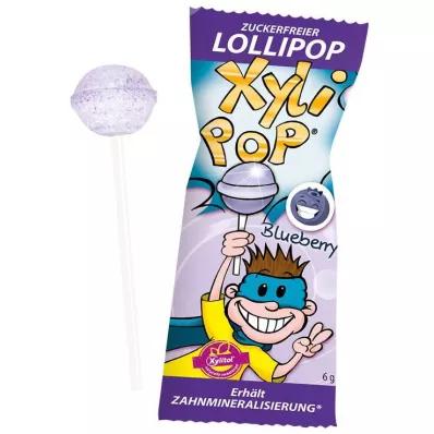 MIRADENT XyliPOP Lolli Tandpleje Lolli Blåbær 1X6 g, 1X6 g