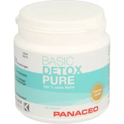 PANACEO Basic-Detox Pure kapsler, 100 stk