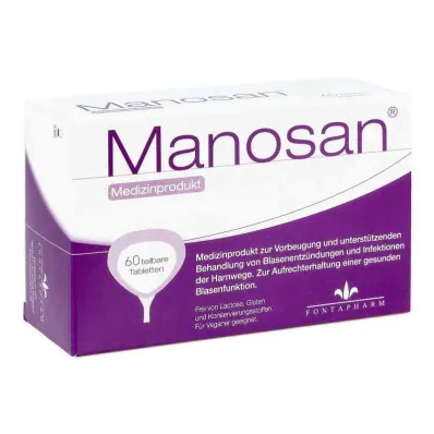 Manosan tabletter (60 stk.)